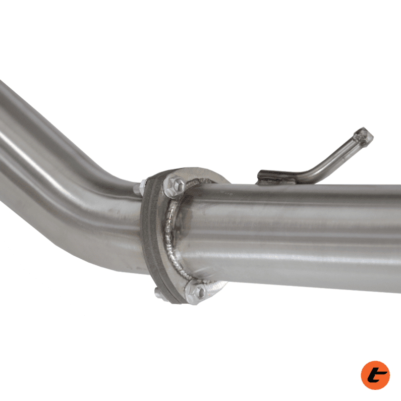 TORQIT STAINLESS 3" DPF BACK EXHAUST TO SUIT 3.0L V6 FORD RANGER (2022-ON)