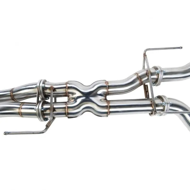TORQIT STAINLESS TWIN 3" TO SINGLE 4" DPF BACK EXHAUST TO SUIT 4.5L V8 TD TOYOTA LAND CRUISER 200 SERIES (10/2015-ON)