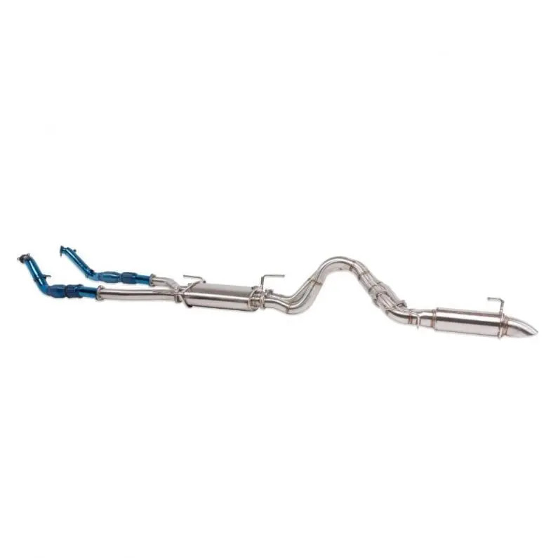 TORQIT STAINLESS TWIN 3" TO SINGLE 4" TURBO BACK EXHAUST (MUFFLER) TO SUIT 4.5L V8 TD TOYOTA LAND CRUISER 200 SERIES (11/2007-09/2015)