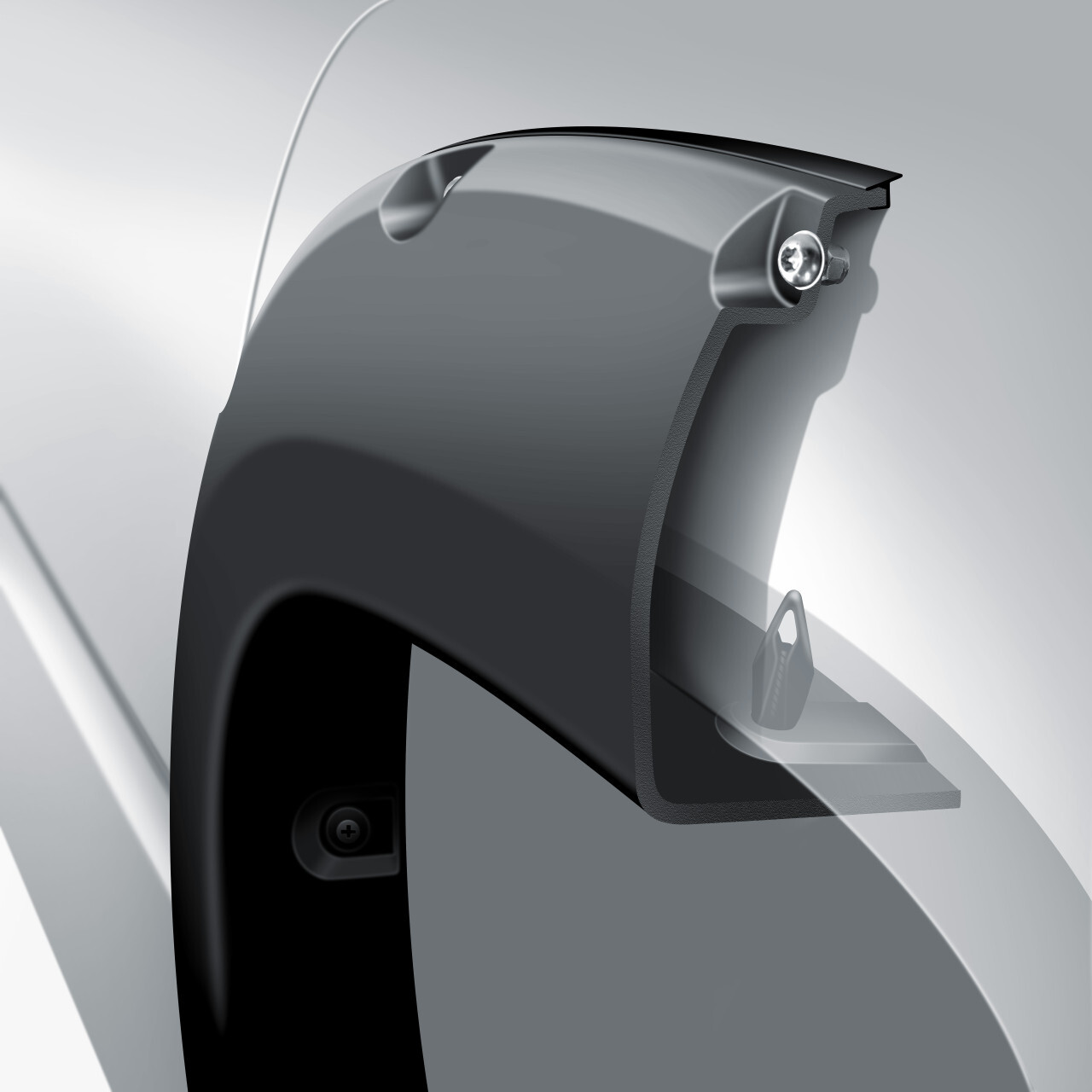 BUSHWACKER Pocket Style Flares (4PC) To Suit Ram 1500 DT (Crew Cab)