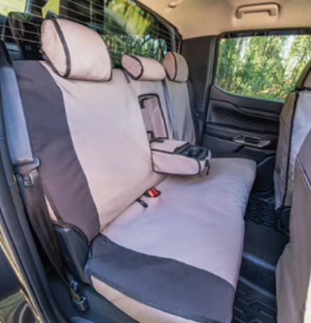 MSA 4X4 COMPLETE FRONT & REAR SEAT COVER SET TO SUIT DUAL CAB FORD RAPTOR (06/2022-ON)