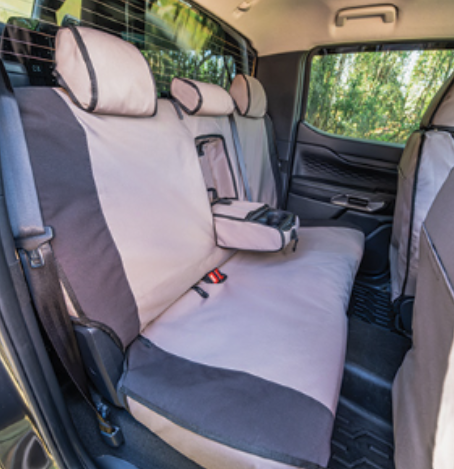 MSA 4X4 COMPLETE FRONT & REAR SEAT COVER SET TO SUIT DUAL CAB XLT FORD RANGER (06/2022-ON)