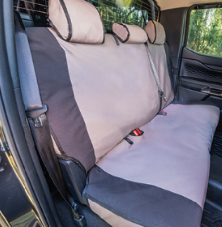 MSA 4X4 COMPLETE FRONT & REAR SEAT COVER SET TO SUIT DUAL CAB XL/XLS FORD RANGER (06/2022-ON)
