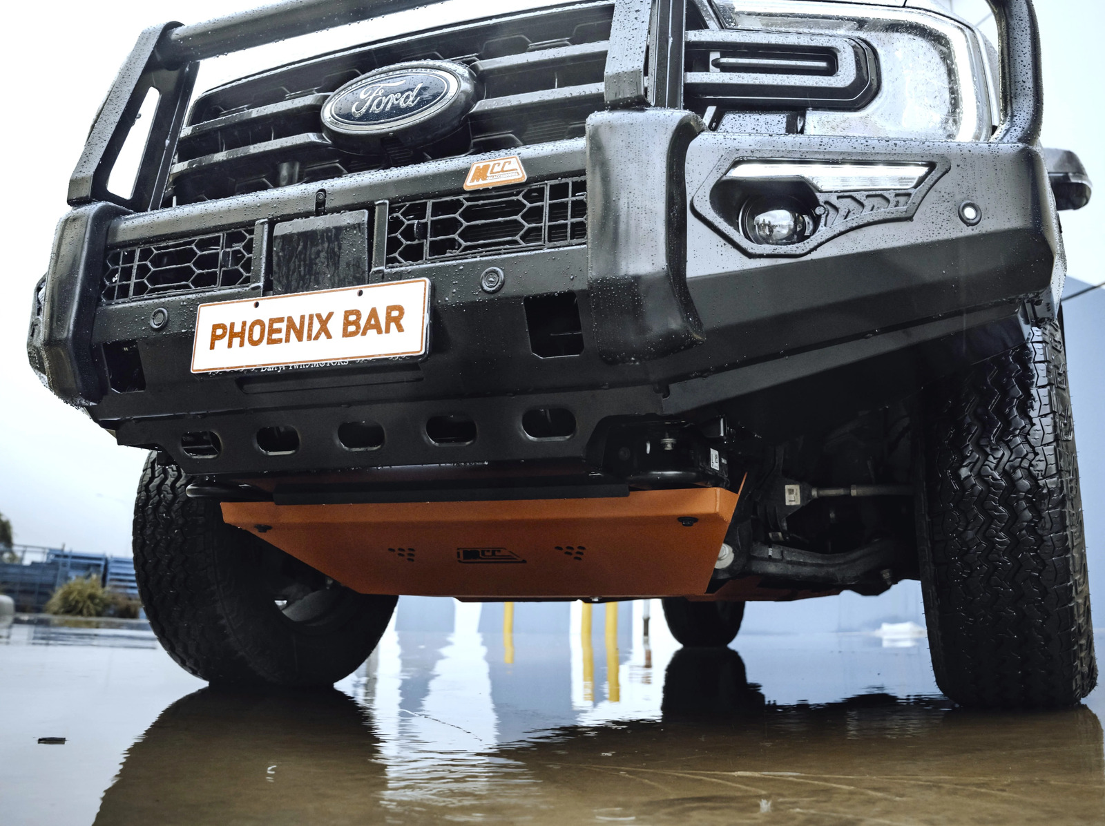 MCC 4X4 UNDERBODY BASH PLATE (3 PCE) TO SUIT FORD RANGER (2022-ON)