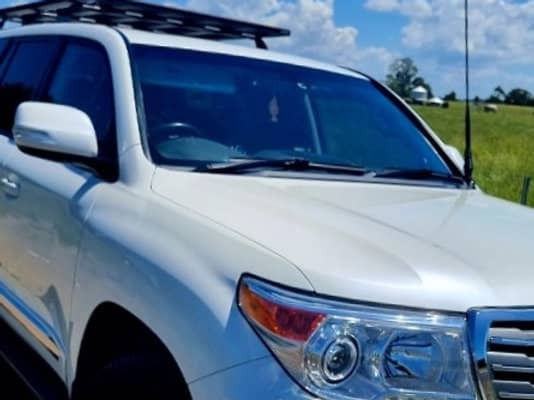 GMF 4X4 UHF ANTENNA BONNET BRACKET (DRIVER SIDE) TO SUIT TOYOTA LAND CRUISER 200 SERIES (2007-2014)