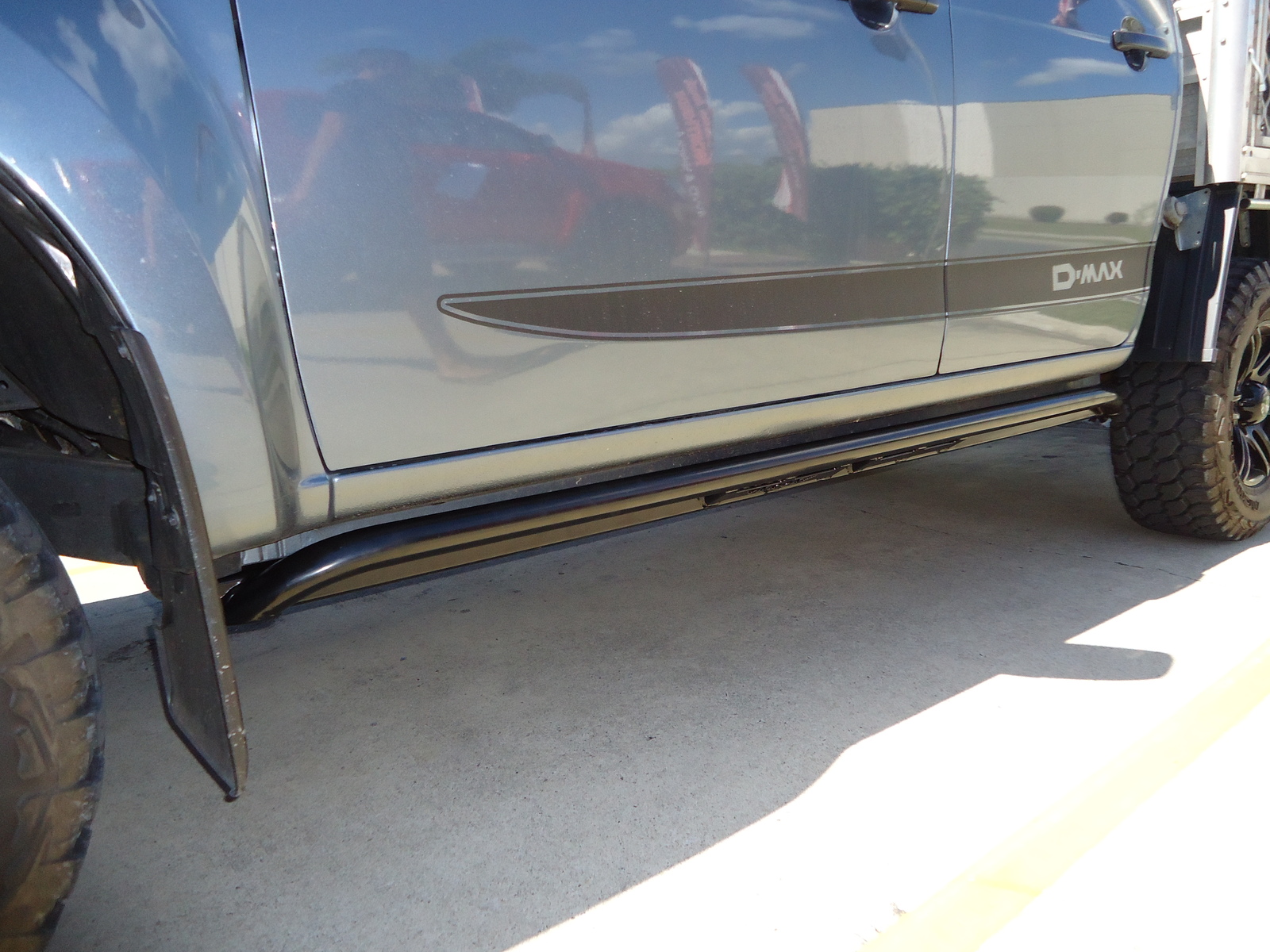 XROX ROCK SLIDERS TO SUIT FORD RANGER PX MK1 & MK2 + BT50 (10/2011-ON) 