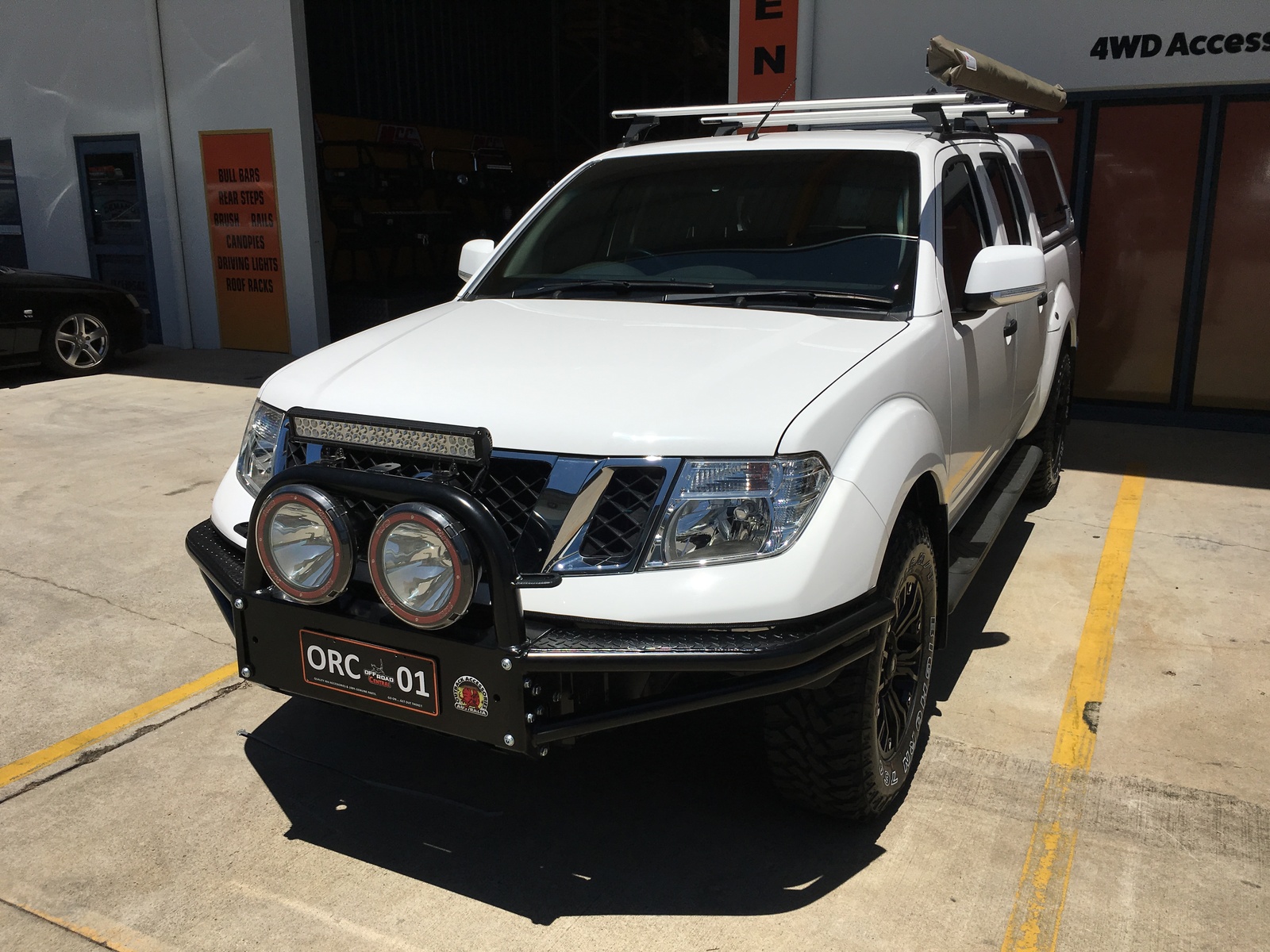 XROX BULLBAR TO SUIT NISSAN NAVARA D40-PATH 05/2010ON