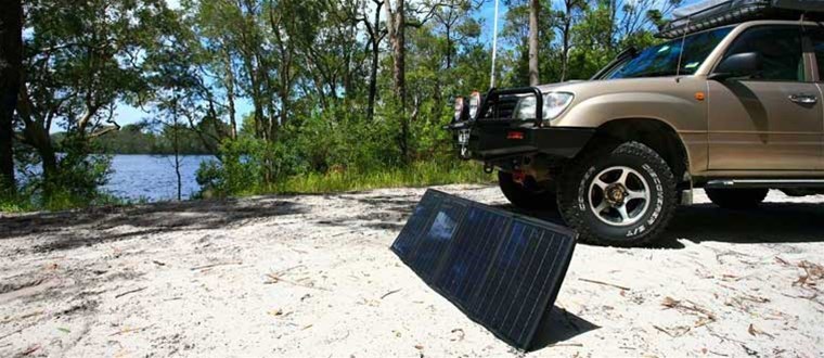 PROJECTA FOLDING SOLAR PANEL KIT 12V, 80W