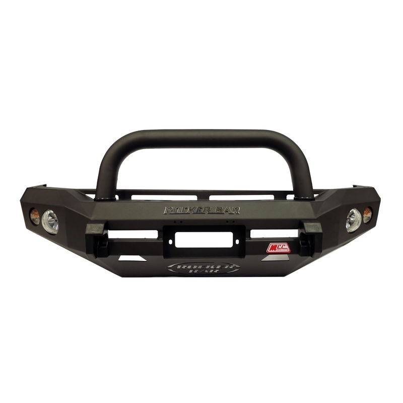 MCC 'ROCKER BULLBAR W/ FOGS - NO LOOP & SINGLE LOOP OPTIONS TO SUIT MITSUBSHI TRITON MQ 08/2015-2018
