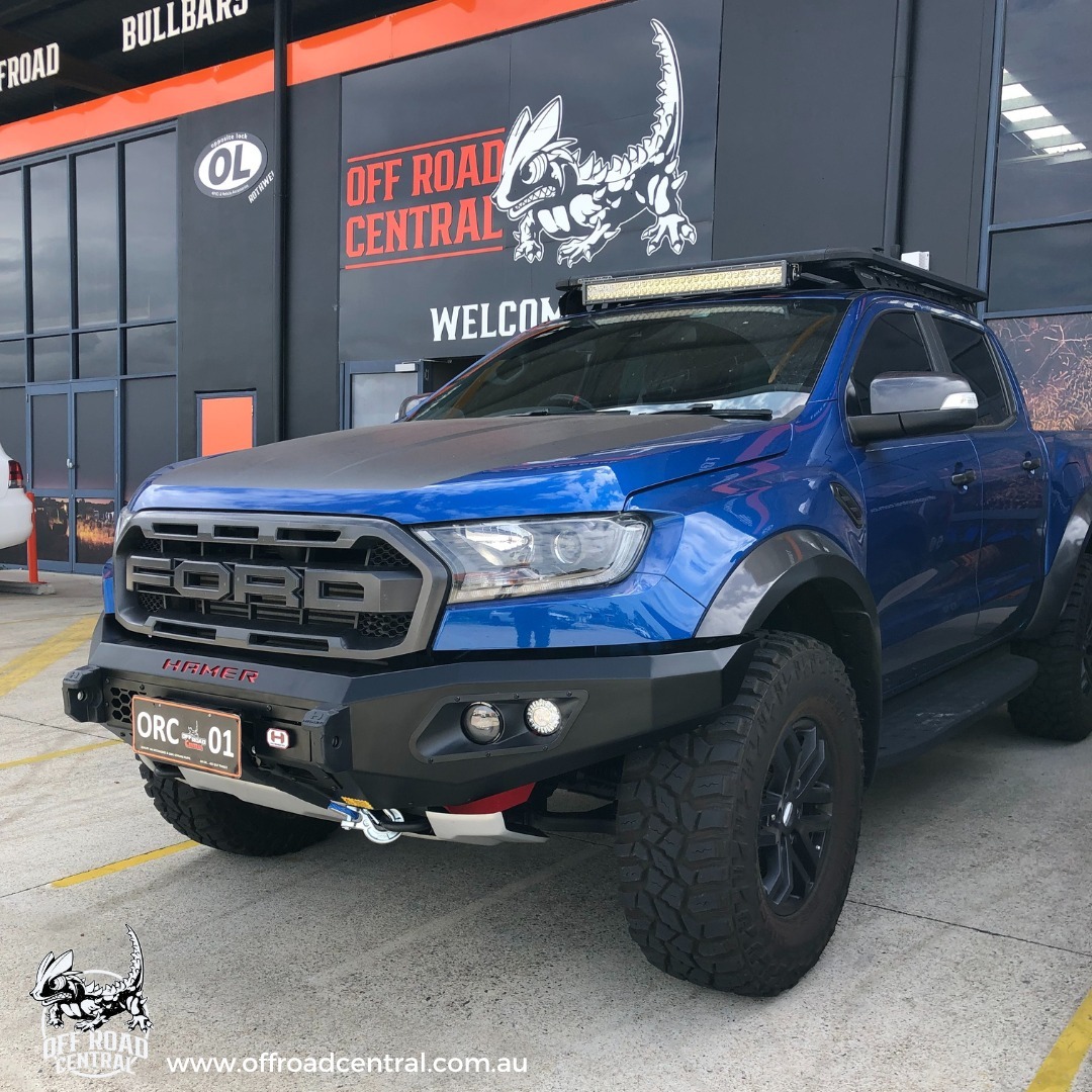 HAMER KING SERIES BULL BAR TO SUIT FORD RAPTOR (2018-2021)