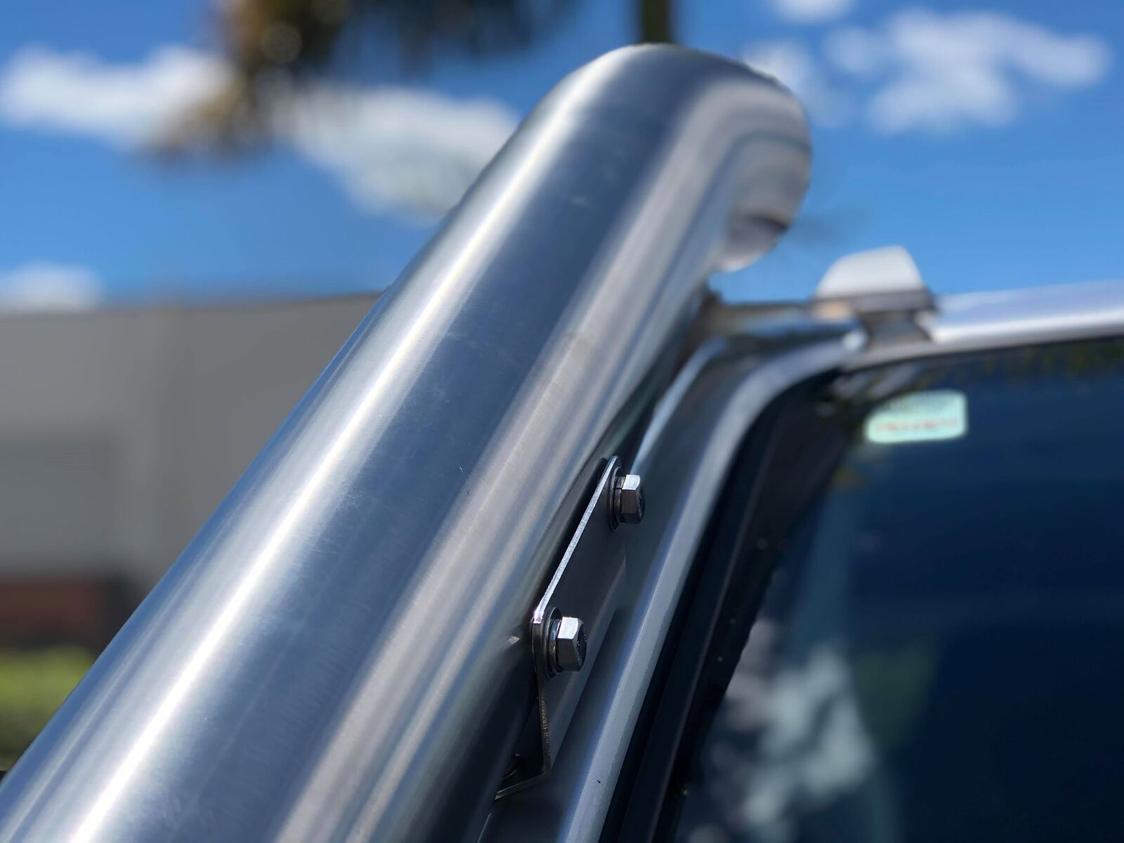ORC M SPEC BRUSHED STAINLESS SNORKEL - ISUZU DMAX/MUX (MY17) 01/2017