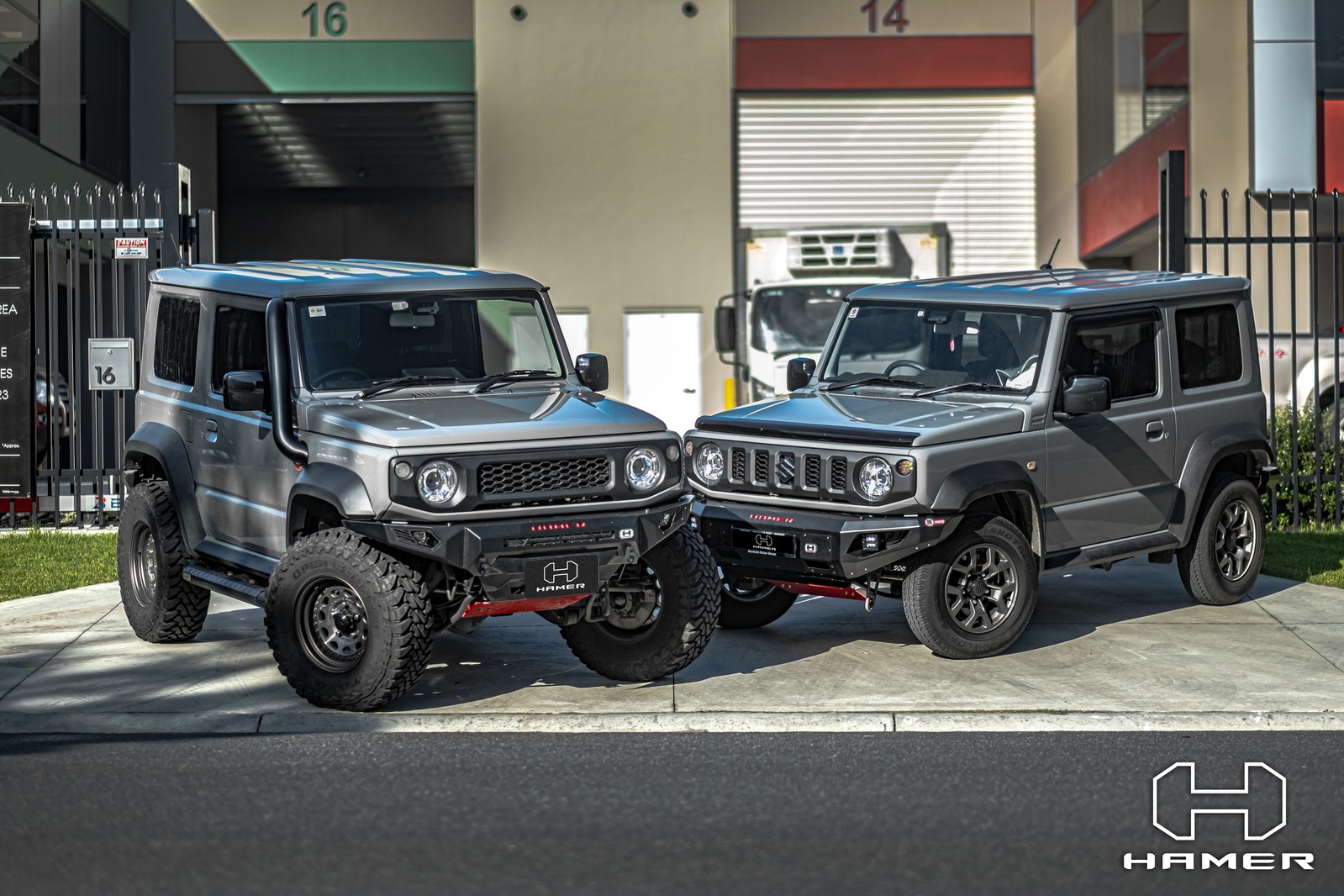 HAMER KING SERIES BULL BAR TO SUIT SUZUKI JIMNY (2018-ON)