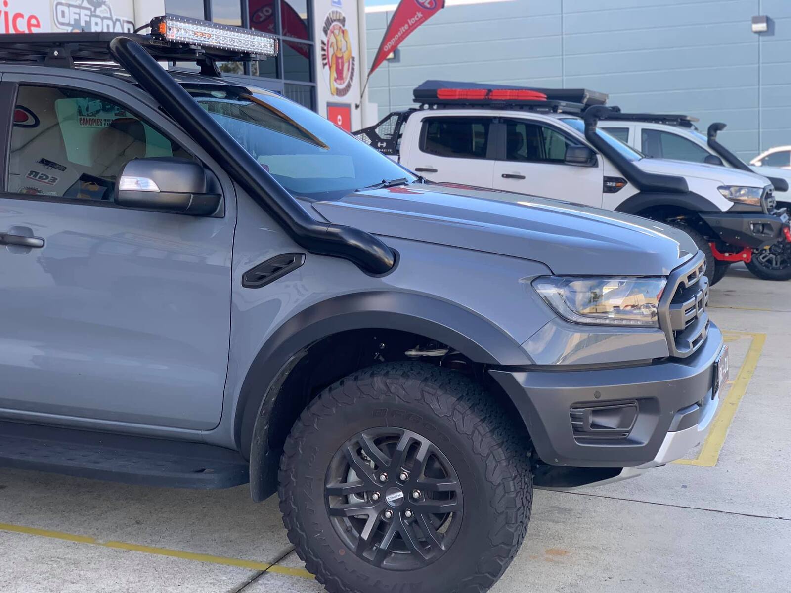 ORC M-SPEC STAINLESS SNORKEL - FORD RAPTOR