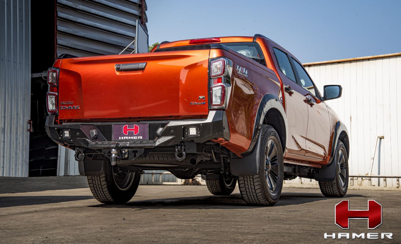 HAMER NOVA REAR BAR TO SUIT ISUZU DMAX 2020 ON