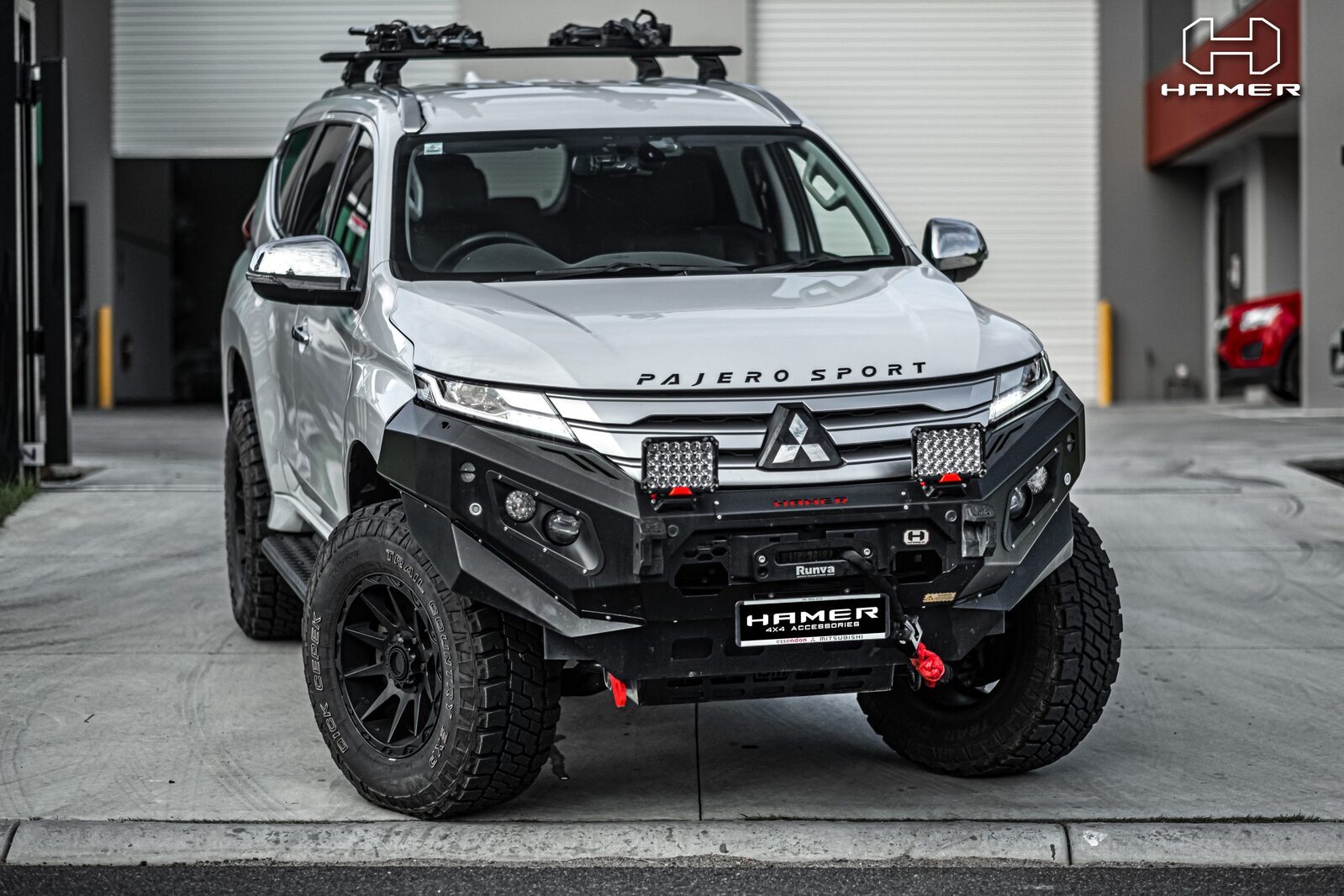 Pajero sport clearance exceed bullbar