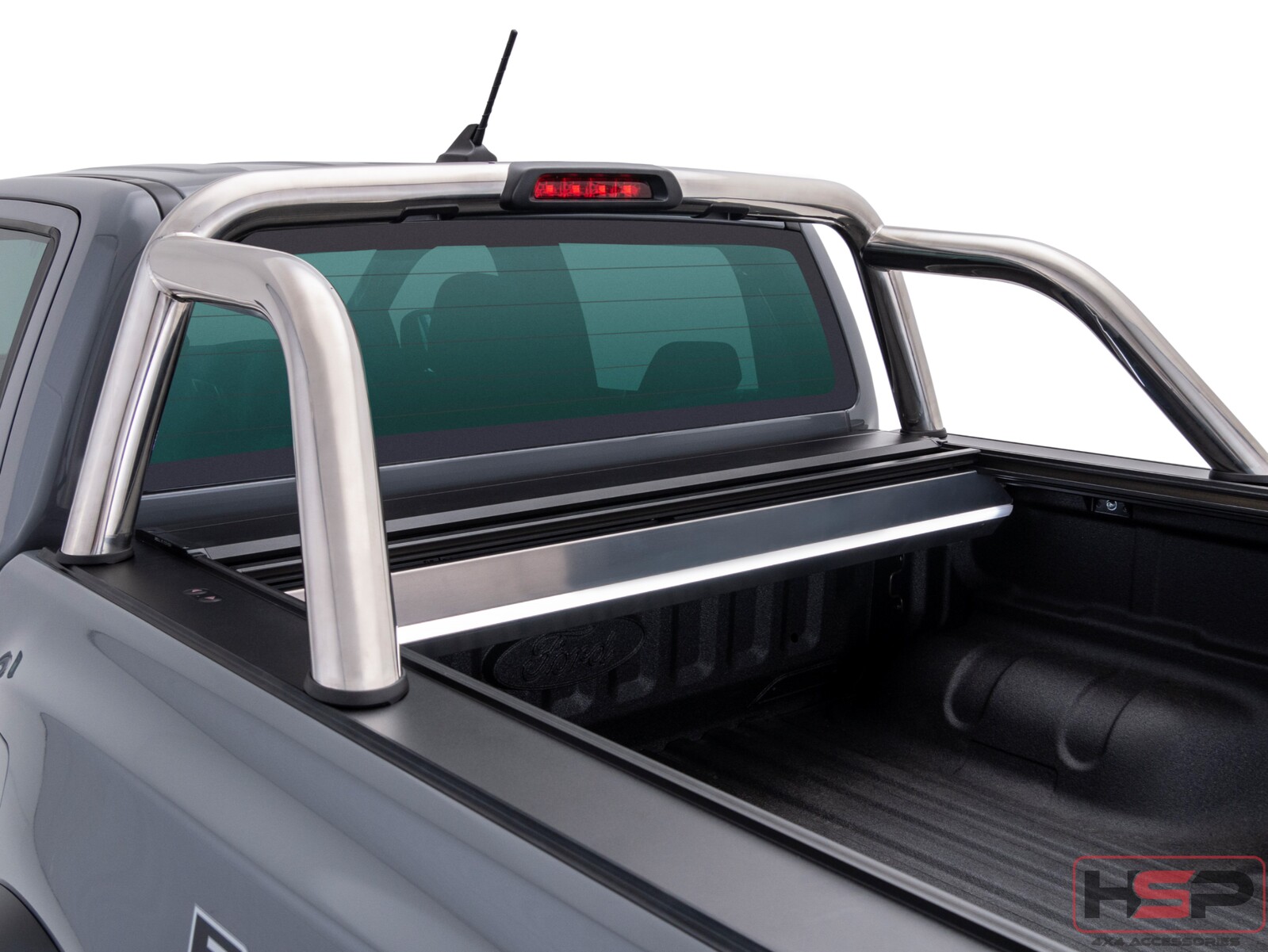 HSP Roll R Cover Series 3 To Suit Ford Ranger PX & PU (2011-2022) with Genuine Sports Bar