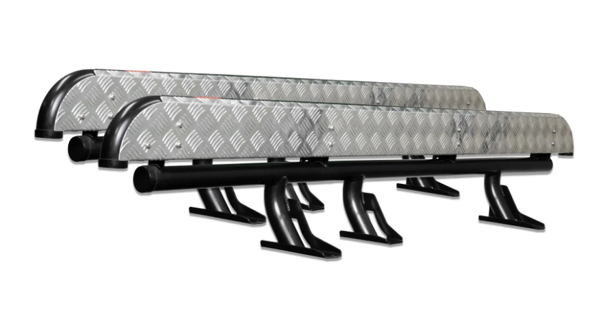 MCC SIDE STEP (CHROME STEP PLATE) TO SUIT TOYOTA LANDCRUISER 300 SERIES 2022-ON