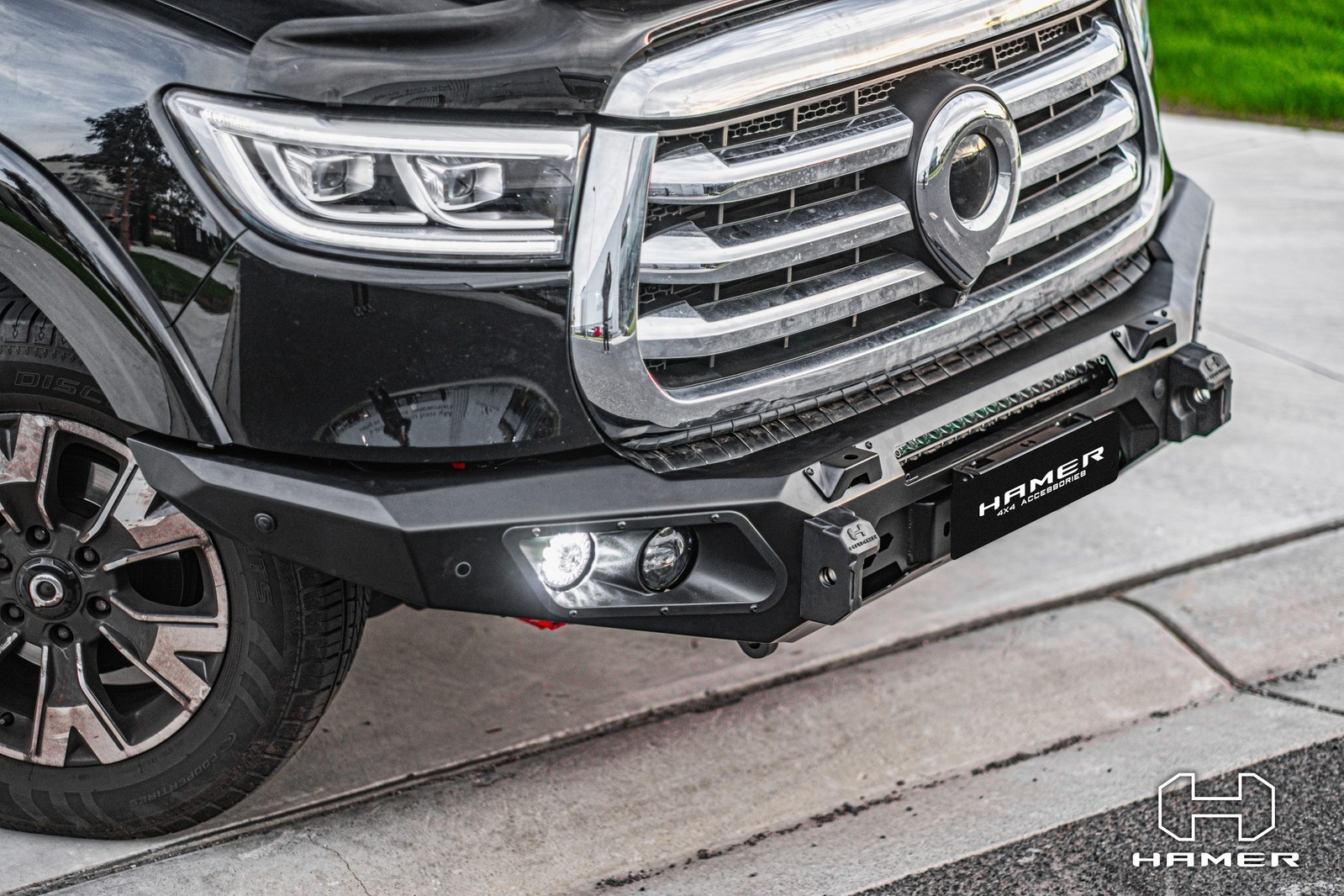 HAMER KING SERIES BULL BAR TO SUIT GWM CANNON (2021-ON)