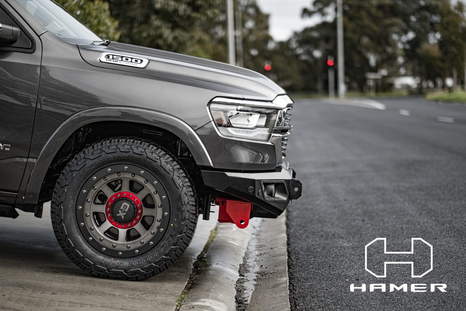HAMER KING SERIES BULL BAR TO SUIT DODGE RAM 1500 DT (2021-ON)