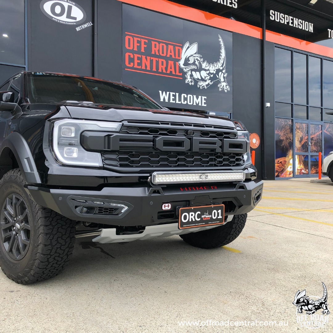 HAMER ATLAS SERIES BULL BAR TO SUIT FORD RANGER RAPTOR (2022-ON)