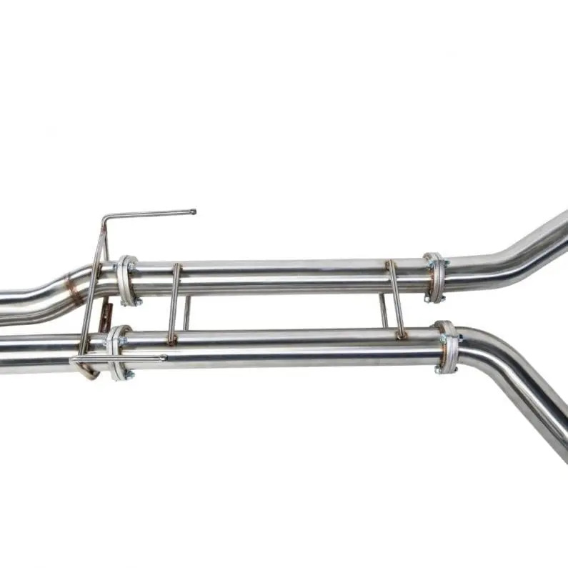 TORQIT STAINLESS TWIN 3" TO SINGLE 4" DPF BACK EXHAUST TO SUIT 4.5L V8 TD TOYOTA LAND CRUISER 200 SERIES (10/2015-ON)
