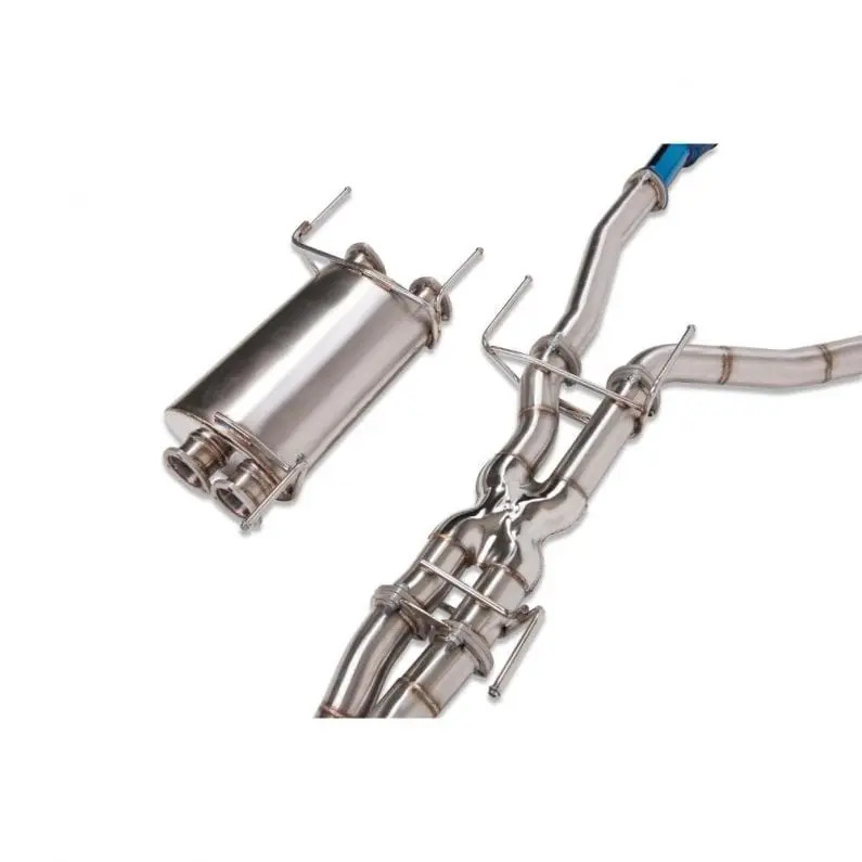 TORQIT STAINLESS TWIN 3" TO SINGLE 4" TURBO BACK EXHAUST (MUFFLER) TO SUIT 4.5L V8 TD TOYOTA LAND CRUISER 200 SERIES (11/2007-09/2015)