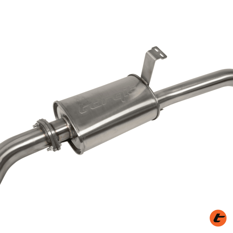 TORQIT STAINLESS 3" TURBO BACK EXHAUST TO SUIT 4.5L V8 LC 76 SERIES WAGON (03/2007-07/2016)