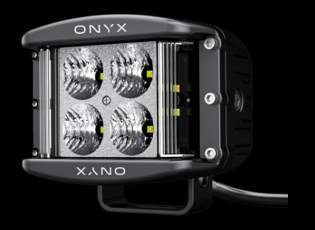 ONYX XEN-W1B 2" LED Side Shooter Work Lights - Flood Beam (Pair)