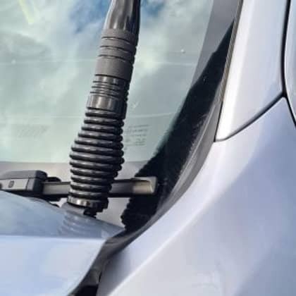 GMF 4X4 UHF ANTENNA BONNET BRACKET (PASSENGER SIDE) TO SUIT MAZDA BT-50 (2021-ON)