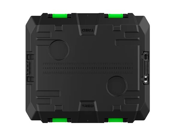 TRED GT 25L STORAGE BOX (BLACK & GREEN)