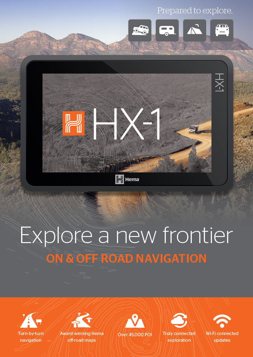 HEMA NAVIGATOR HX-1 - ON AND OFF ROAD NAVIGATION