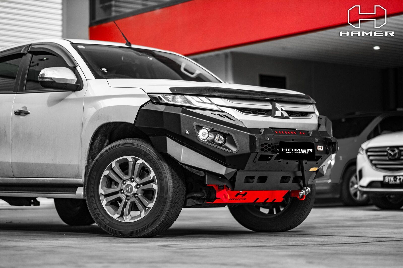 HAMER KING SERIES BULL BAR TO SUIT MITSUBISHI TRITON MR (2018-ON)