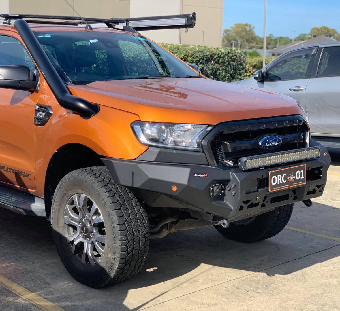 RIVAL ALLOY FRONT BUMPER TO SUIT FORD RANGER PX1, PX2 & PX3