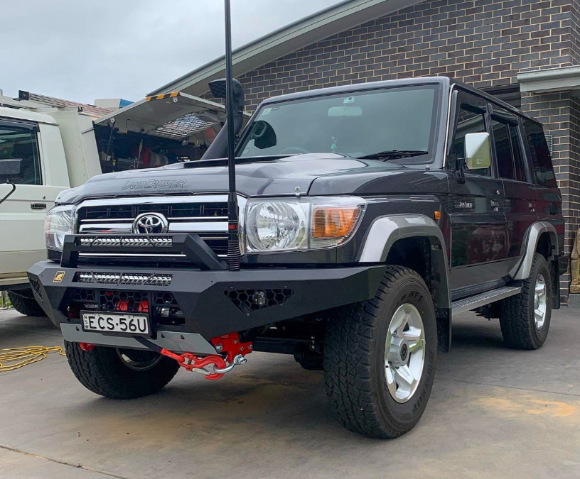 Offroad Animal Predator Bull Bar To Suit Toyota Land Cruiser 76/78/79 Series (2007-2023)