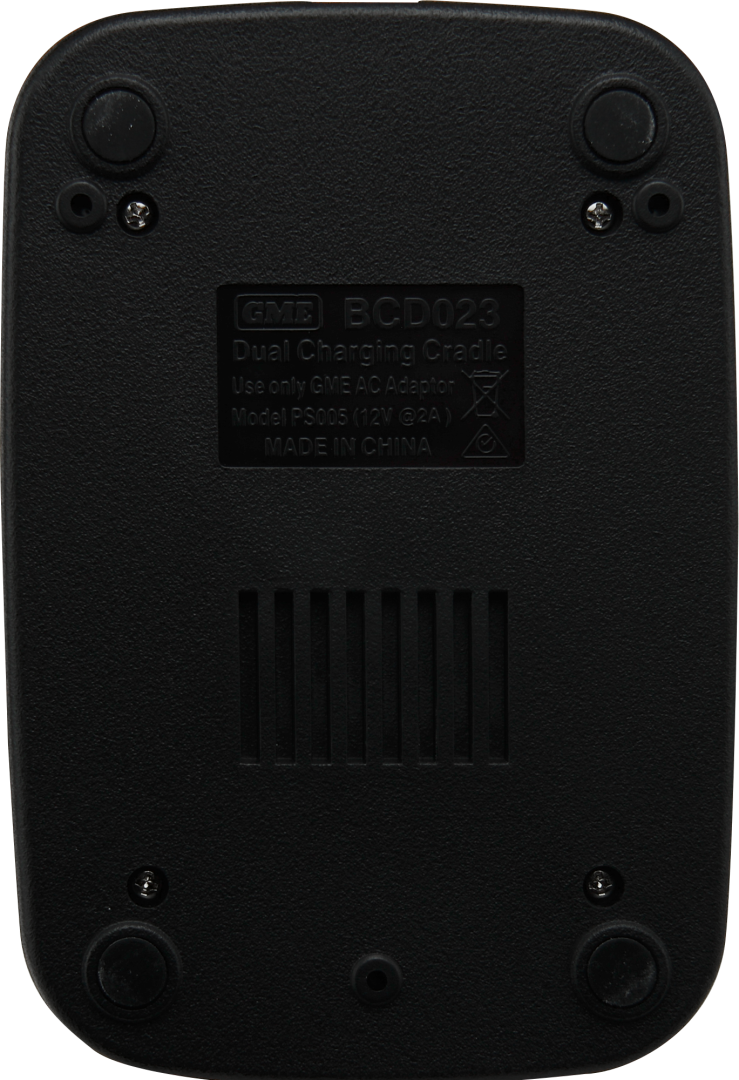GME DUAL DESKTOP CHARGING CRADLE TO SUIT TX6600S HANDHELD UHF