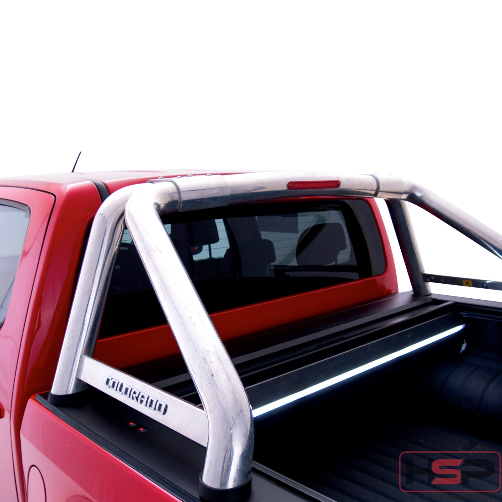 HSP Roll R Cover Series 3 To Suit Holden Colorado RG Dual Cab (2012+) with Genuine Sports Bar