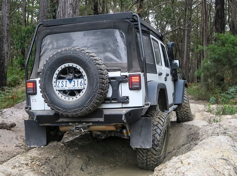 Offroad Animal Rear Bumper To Suit Jeep Wrangler JK (2007-2018)