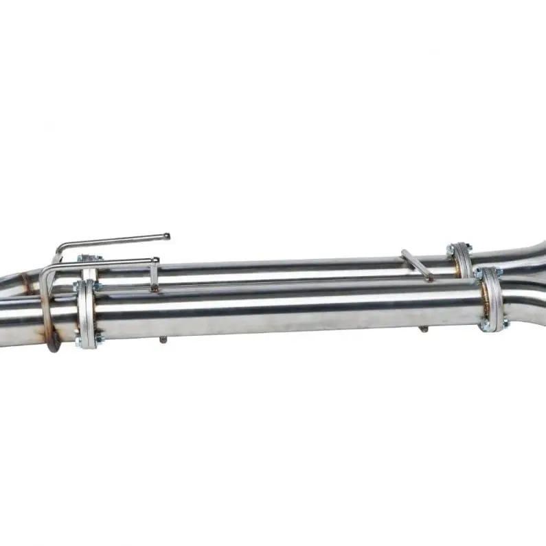 TORQIT STAINLESS TWIN 3" TO SINGLE 4" DPF BACK EXHAUST TO SUIT 4.5L V8 TD TOYOTA LAND CRUISER 200 SERIES (10/2015-ON)