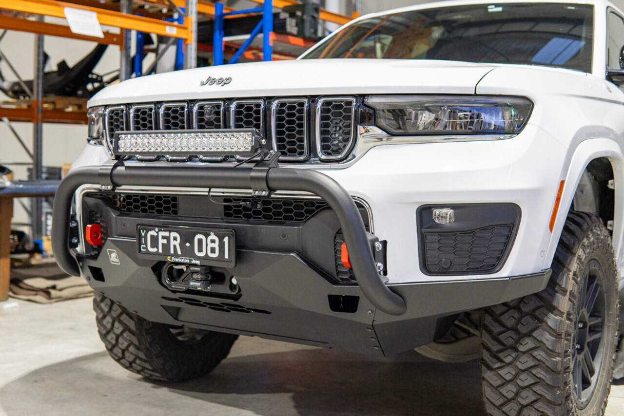 OFFROAD ANIMAL Pre-Runner Steel Front Bumper To Suit Jeep Grand Cherokee L & WL (2022-On) OVERLAND MODELS ONLY