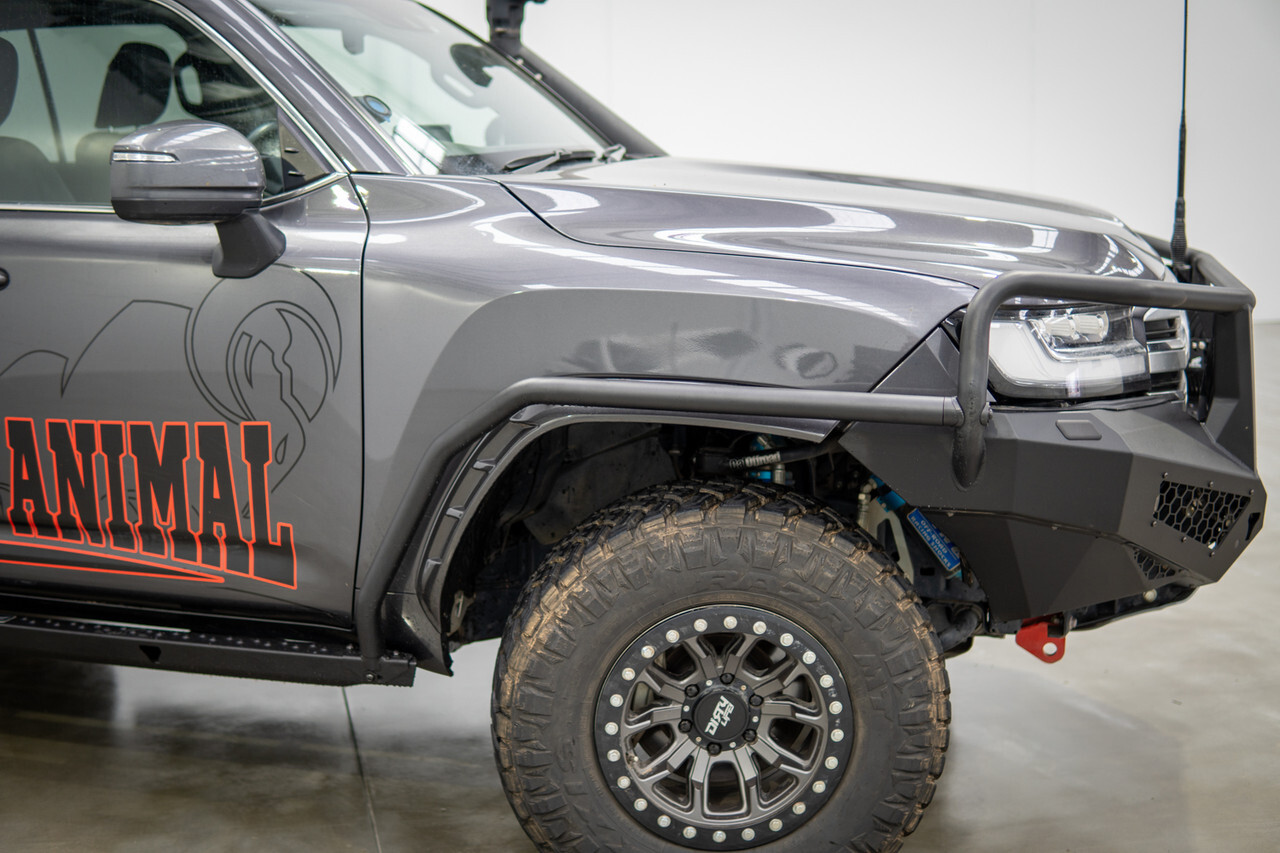 Offroad Animal Brush Rails & Rock Slider Steps To Suit Toyota Land Cruiser 300 Series (2022-On)