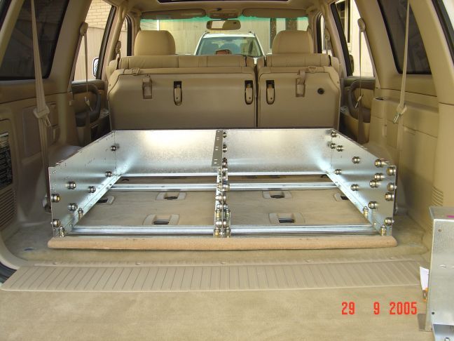 4WD INTERIORS 850 SERIES ROLLER DRAWERS TO SUIT TOYOTA PRADO 150 SERIES