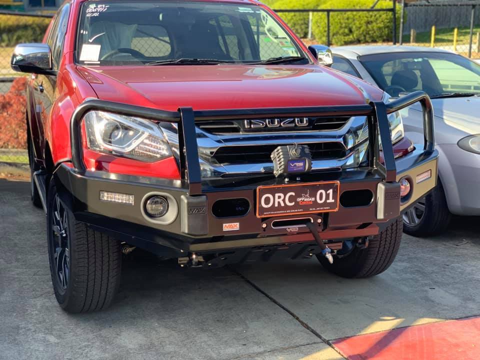 MAX GEN II BULLBAR - ISUZU DMAX (02/17 -06/20)