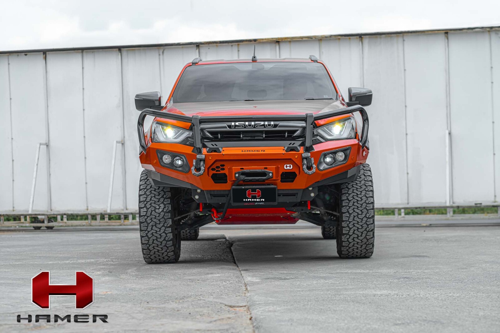 HAMER KING SERIES PLUS 3 LOOP BAR TO SUIT ISUZU D-MAX (2021-ON)