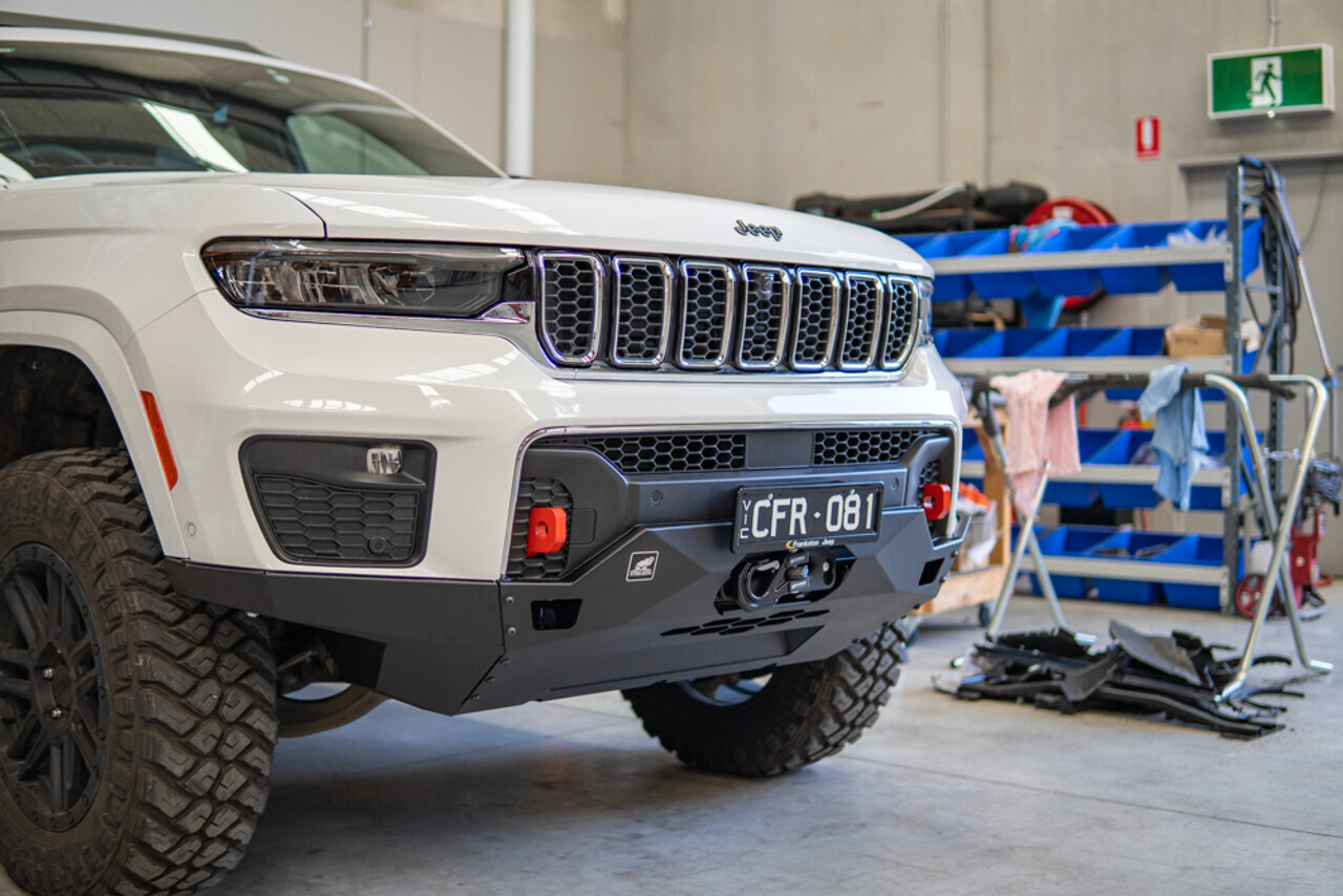 OFFROAD ANIMAL Pre-Runner Steel Front Bumper To Suit Jeep Grand Cherokee L & WL (2022-On) OVERLAND MODELS ONLY