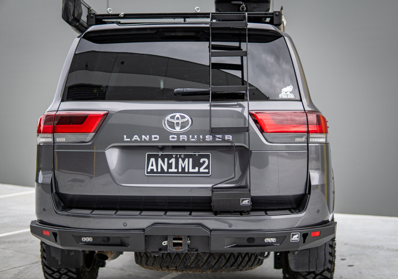 OFFROAD ANIMAL REAR DOOR LADDER TO SUIT TOYOTA LAND CRUISER 300 SERIES (2022-ON)
