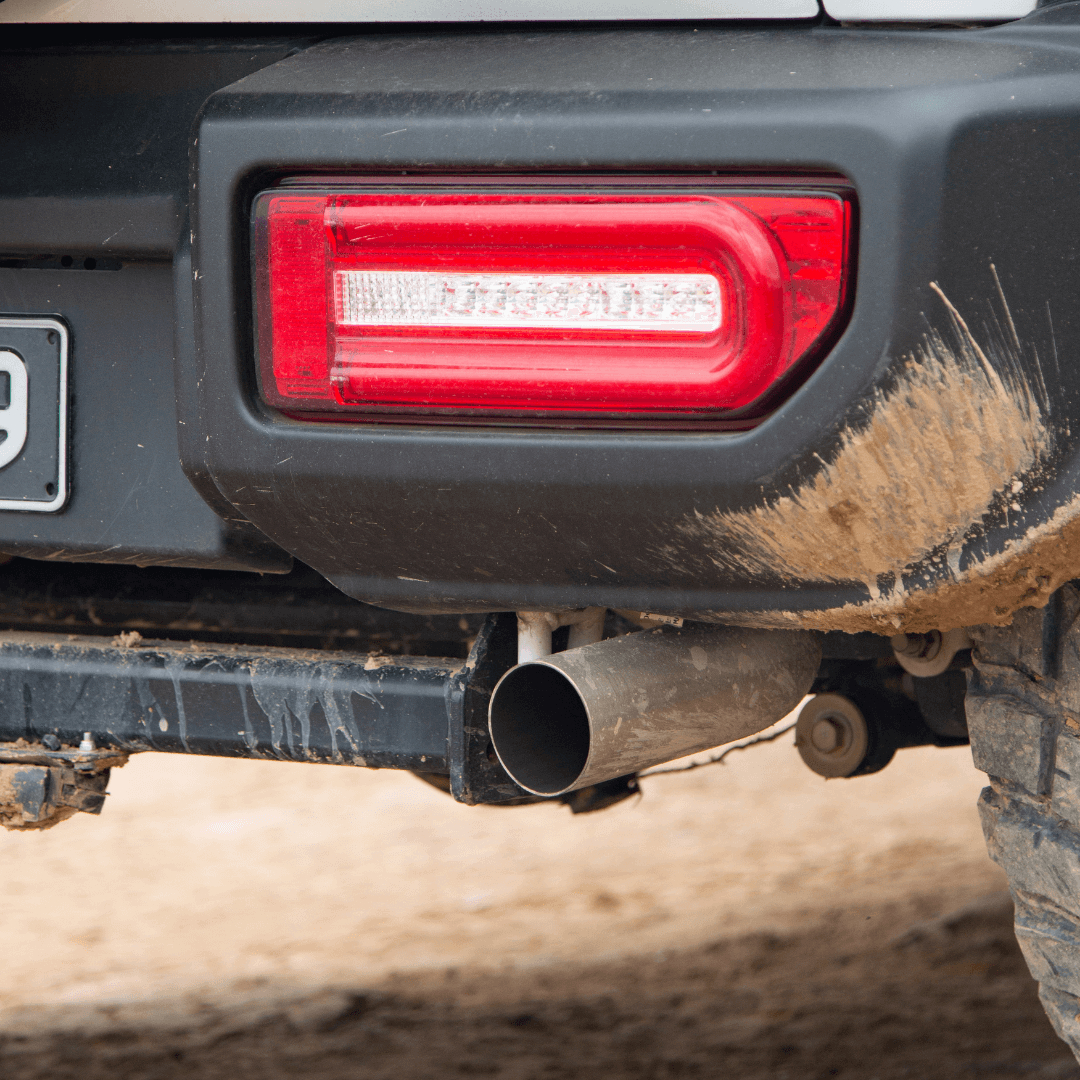 TORQIT STAINLESS 2.5" EXHAUST TO SUIT 1.5L SUZUKI JIMNY (04/2019-ON)