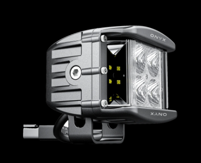 ONYX XEN-W1B 2" LED Side Shooter Work Lights - Flood Beam (Pair)