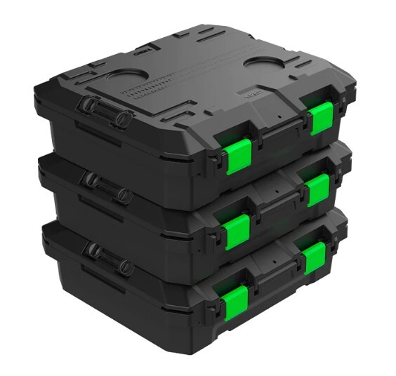TRED GT 25L STORAGE BOX (BLACK & GREEN)