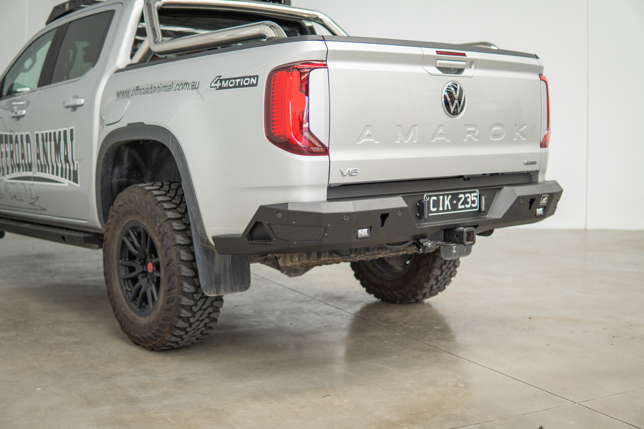 OFFROAD ANIMAL REAR BUMPER TO SUIT VOLKSWAGEN AMAROK NF W/FACTORY TOW BAR (2023-ON)