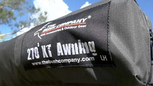 THE BUSH CO. 270 XT AWNING MK2 (PASSENGER SIDE FITMENT)